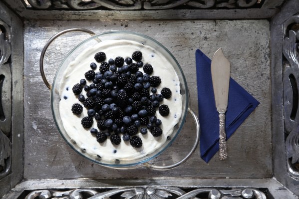 áfonyás szedres túró 1