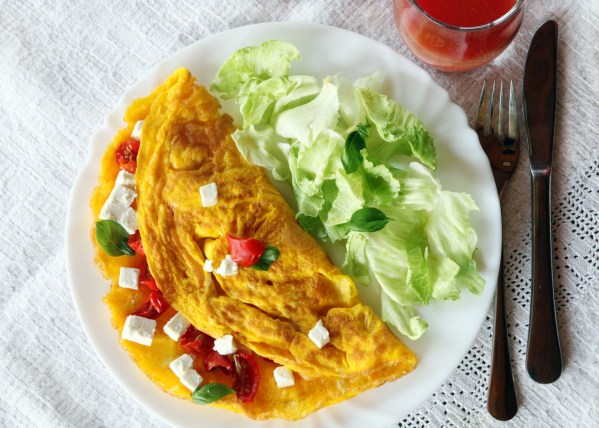 félig szárított paradicsomos, fetás rántotta 2