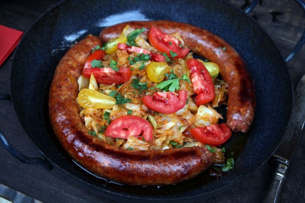 sültkolbász káposztával 2