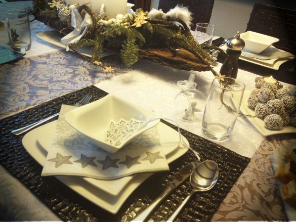 karácsonyi asztal