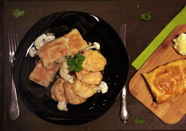 csmell flatok karfiolos rétessel