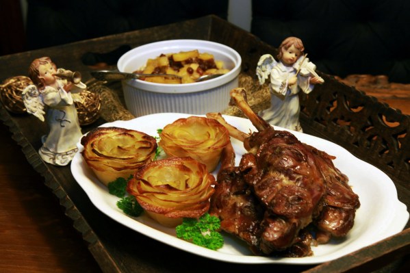 kacsacomb ananász chutney krumplirózsa 4