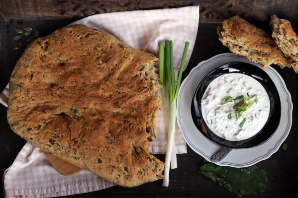 medvehagymás tökmagos 1